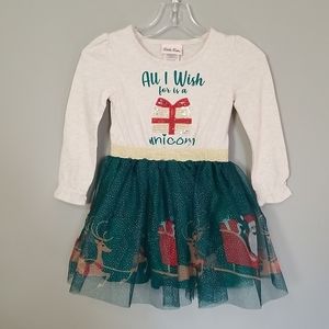 Christmas / Holiday dress 3t Little Lass